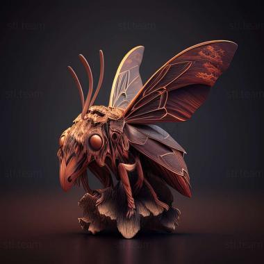 3D модель Mitrospingidae (STL)